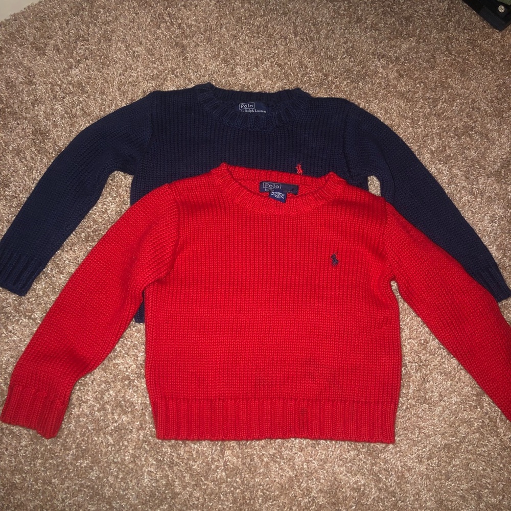 3T Polo Sweater
